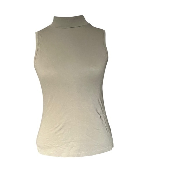 n:Philanthropy Kenton mock neck, top in color army size small . - Picture 1 of 9